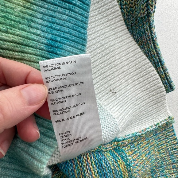 Anthropologie Giada Water Color Tie Dye Sweater Size Extra Small - Picture 5 of 9